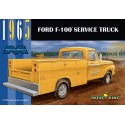 Moebius/Model King 1965 Ford F100 Service Truck - 1/25 Scale Model Kit