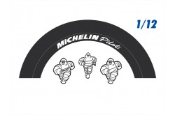 Blue Stuff MICHELIN 90's tire markings Decals - 1/12 Scale