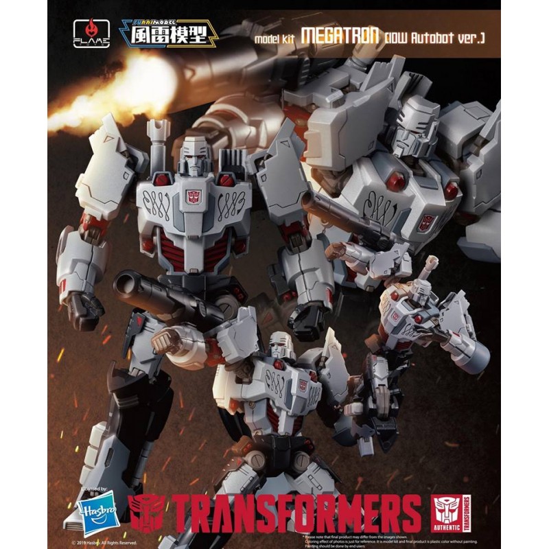 Flame Toys Transformers 51235 Megatron IDW Autobot Ver Furai Model Kit Ship for sale online 