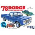 MPC 1978 Dodge D100 Pick-up Model Kit - 1/25 Scale