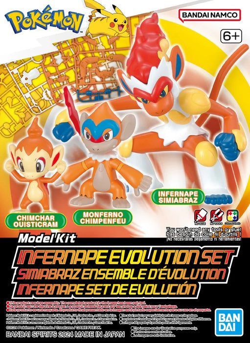 Pokémon Infernape Evolution Set