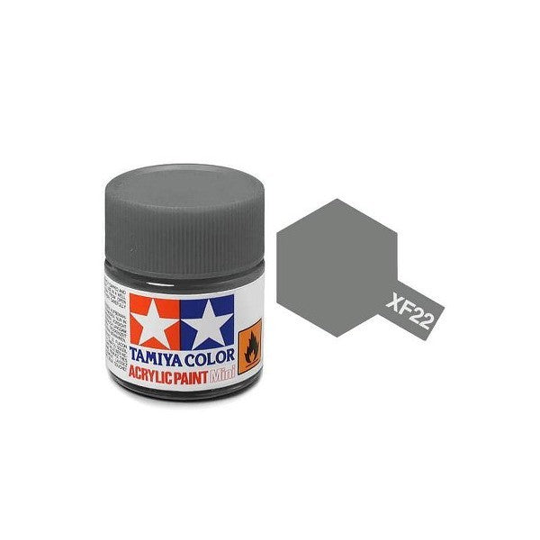 Tamiya Acrylic Mini XF-22 RLM Grey - 10ml Jar