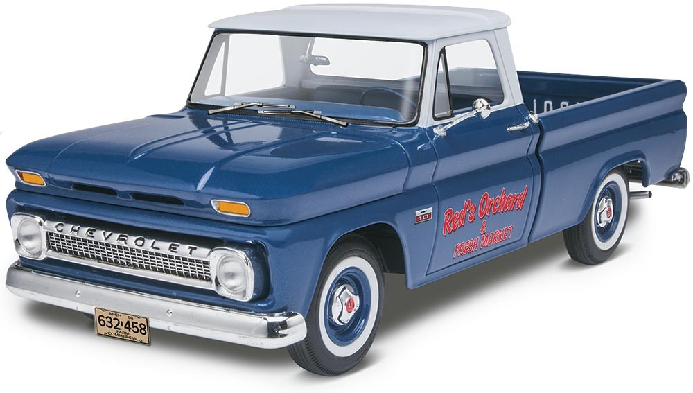 Revell 66' Chevy® Fleetside Pickup - 1/25 Scale Model Kit