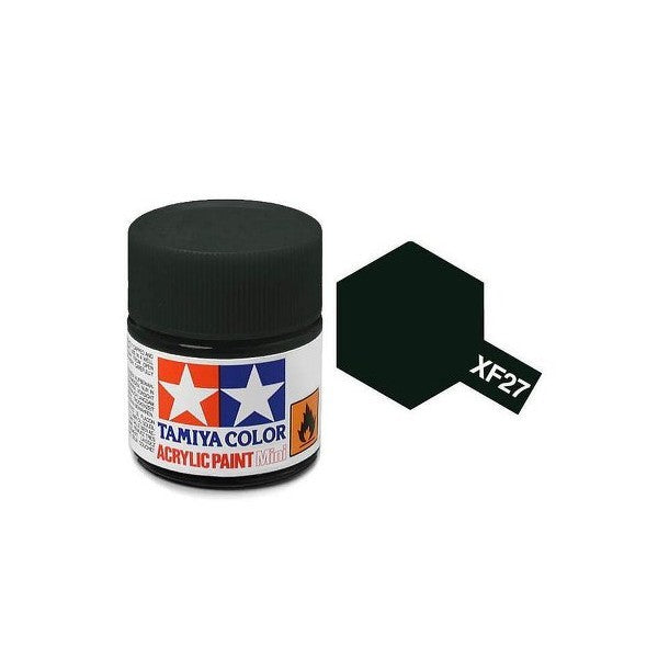 Tamiya Acrylic Mini XF-27 Black Green - 10ml Jar