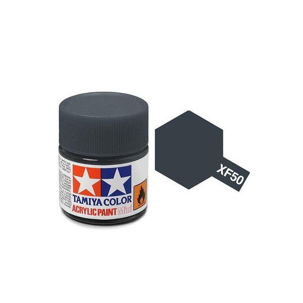 Tamiya Acrylic Mini XF-50 Field Blue - 10ml Jar