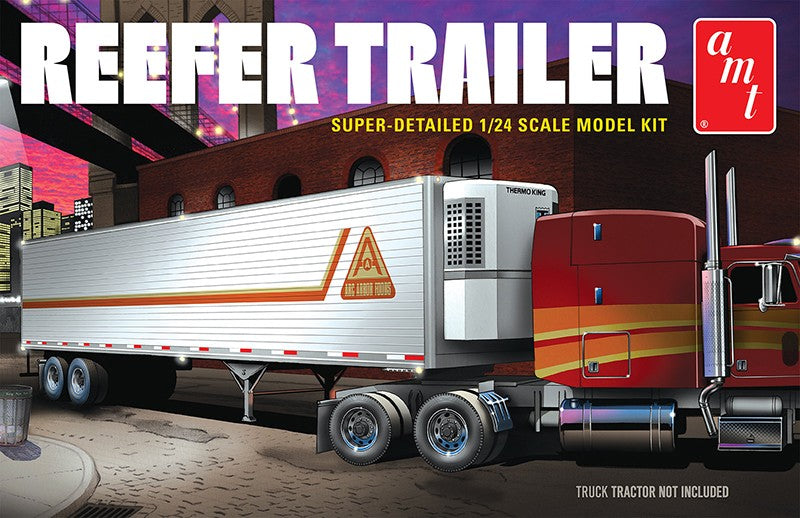 AMT Reefer Semi Trailer - 1/25 Scale Kit