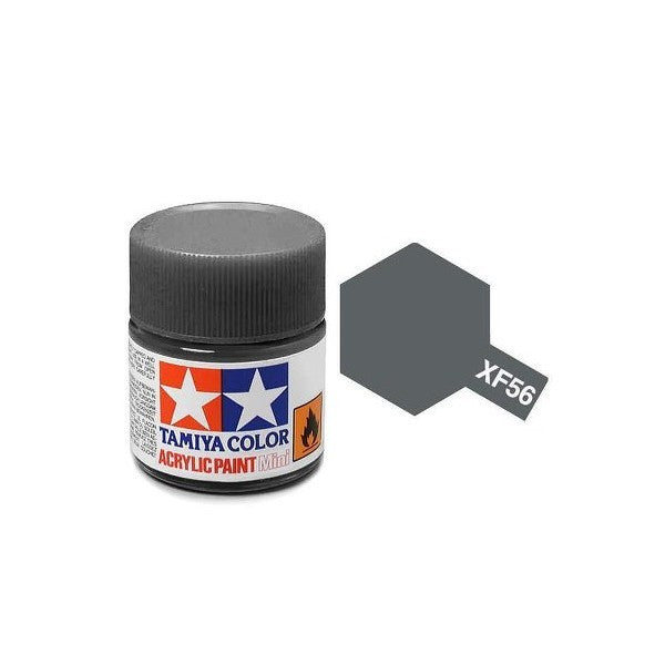 Tamiya Acrylic Mini XF-56 Metallic Grey - 10ml Jar