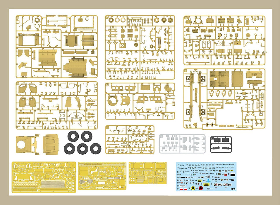 RFM U.S. MRAP All Terrain Vehicle M1240A1 M-ATV - 1/35 Scale Model Kit