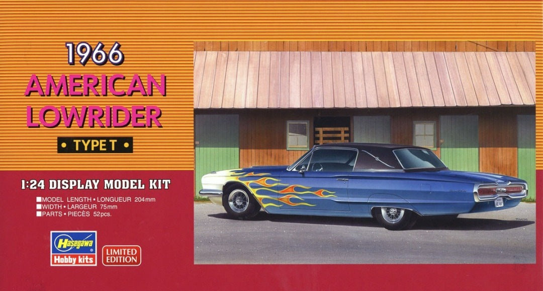 Hasegawa 1966 American Lowrider Type T - 1/24 Scale Model Kit