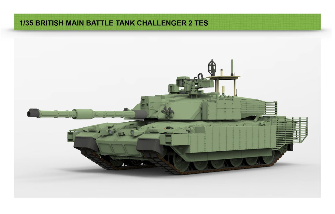 RFM Challenger 2 TES British Main Battle Tank - 1/35 Scale Model Kit