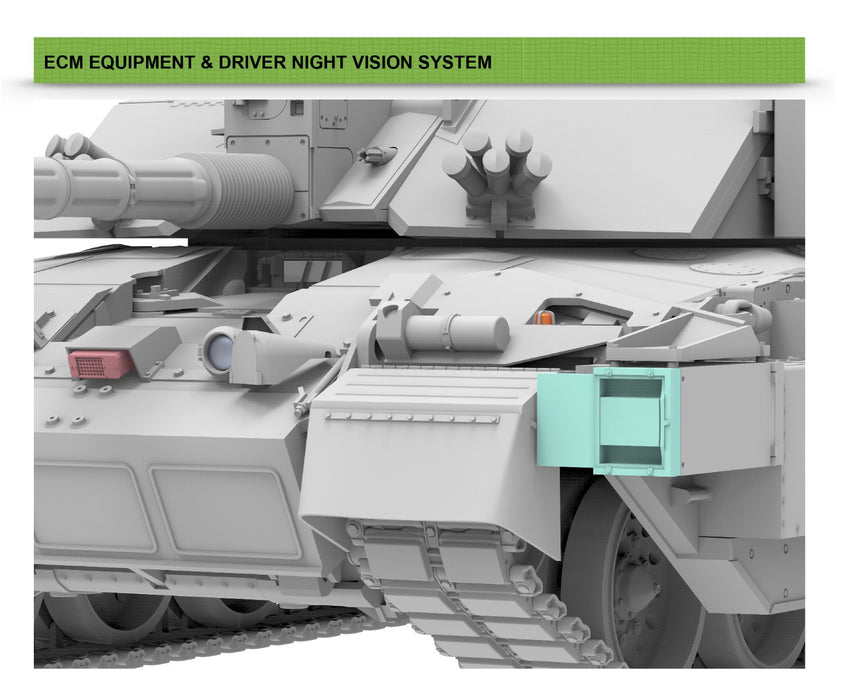 RFM Challenger 2 TES British Main Battle Tank - 1/35 Scale Model Kit