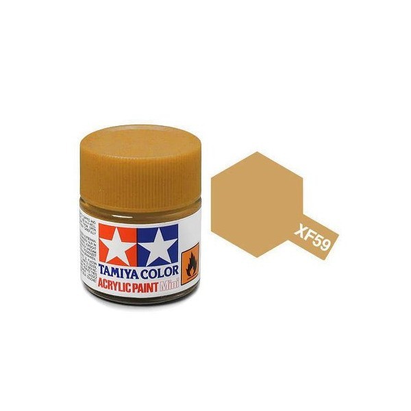 Tamiya Acrylic Mini XF-59 Desert Yellow - 10ml Jar