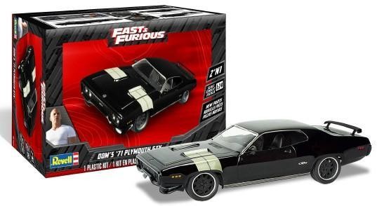 Revell Fast & Furious Dom's 1971 Plymouth GTX (2 in 1)  - 1/25 Scale Model Kit