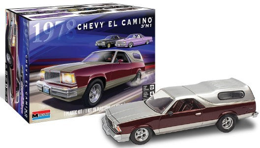 Revell 1978 Chevy El Camino 3'N 1 - 1/25 Scale Model Kit