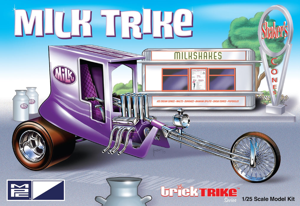 MPC Milk Trike (Trick Trikes Series) Model Kit - 1/25 Scale