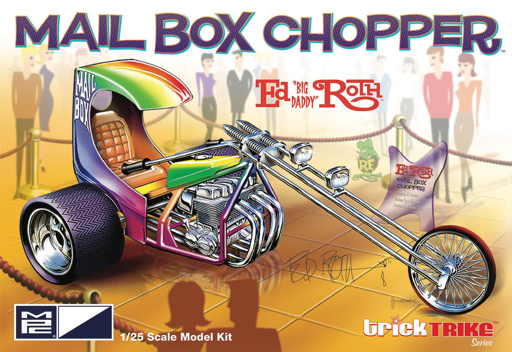 MPC Ed Roth's Mail Box Chopper (Trick Trikes Series) - 1/25 Scale Model Kit