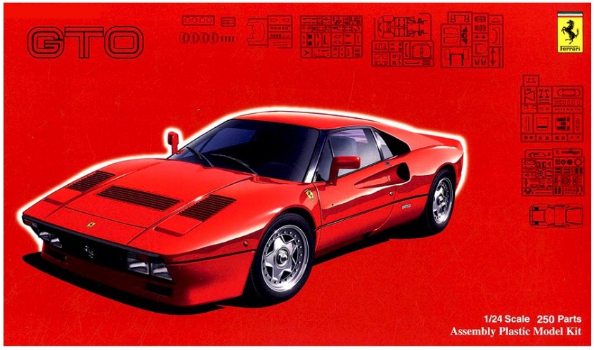 Fujimi Ferrari 288GTO - 1/24 Scale Model Kit