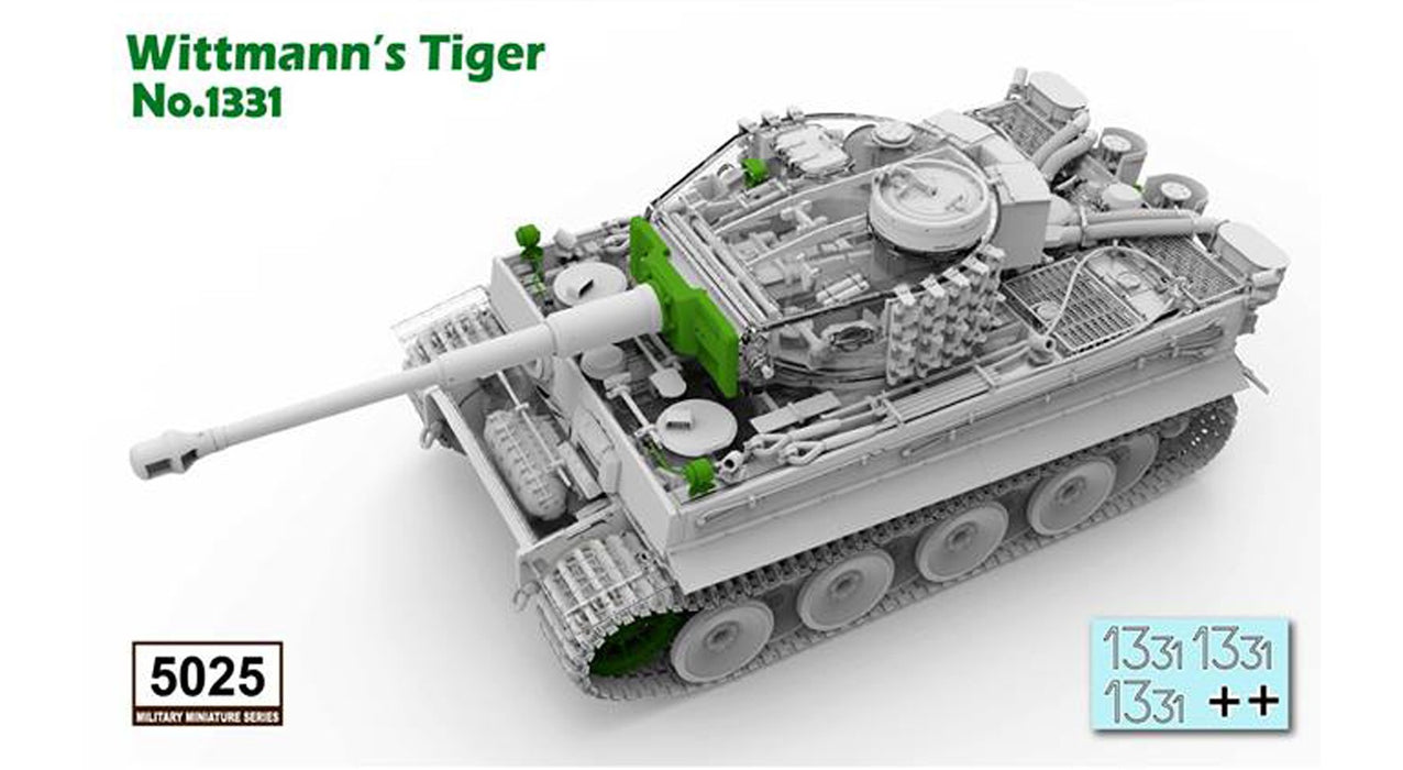 RFM Tiger I Early w/ Full Interior & Clear Parts - 1/35 Scale Model Kit