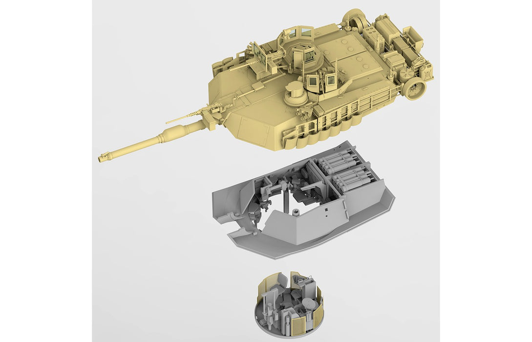 RFM M1A2 SEP ABRAMS TUSK I/TUSK II 2 IN 1 - 1/35 Scale Model Kit