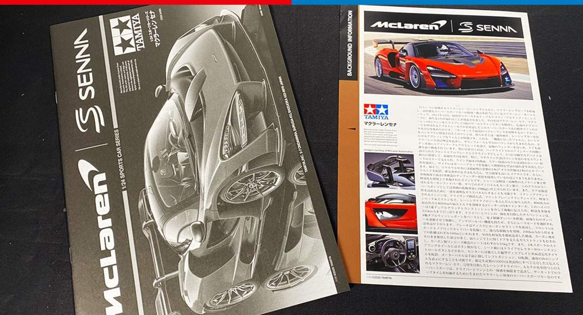 Tamiya McLaren Senna - 1/24 Scale Model Kit