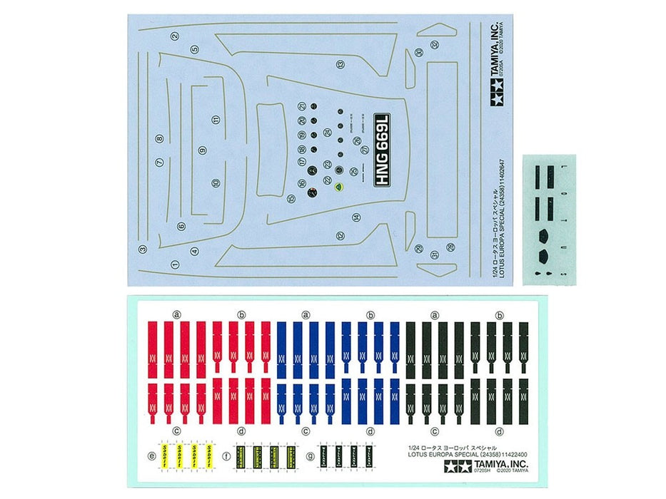 Tamiya Lotus Europa Special - 1/24 Scale Model Kit