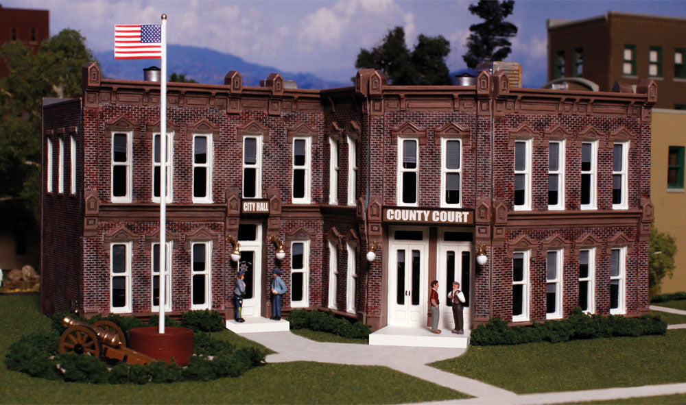 Design Preservation Models - HO Scale County Courthouse Building #12500