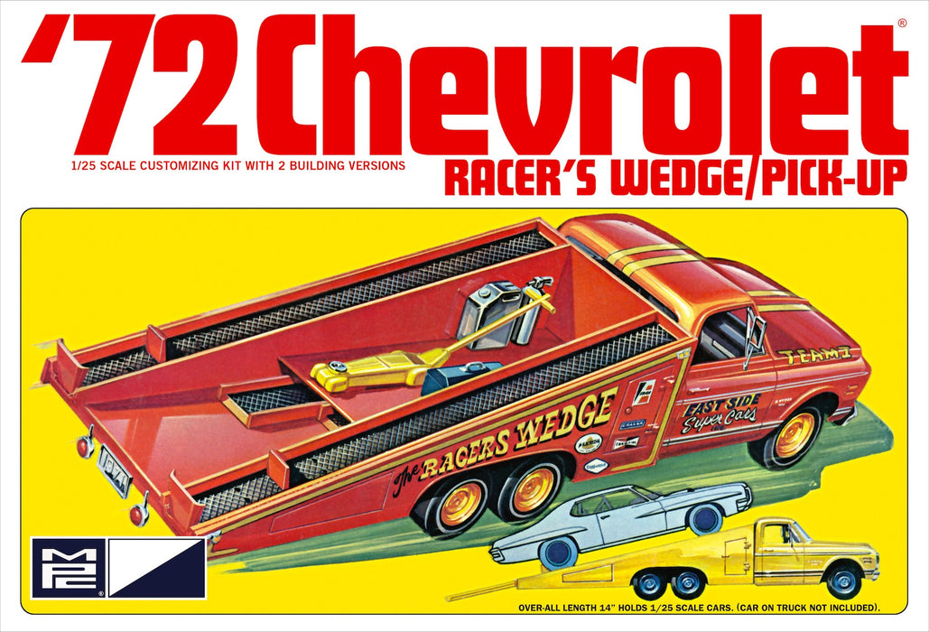 MPC 1972 Chevy Racer's Wedge Pick Up - 1/25 Scale Model Kit