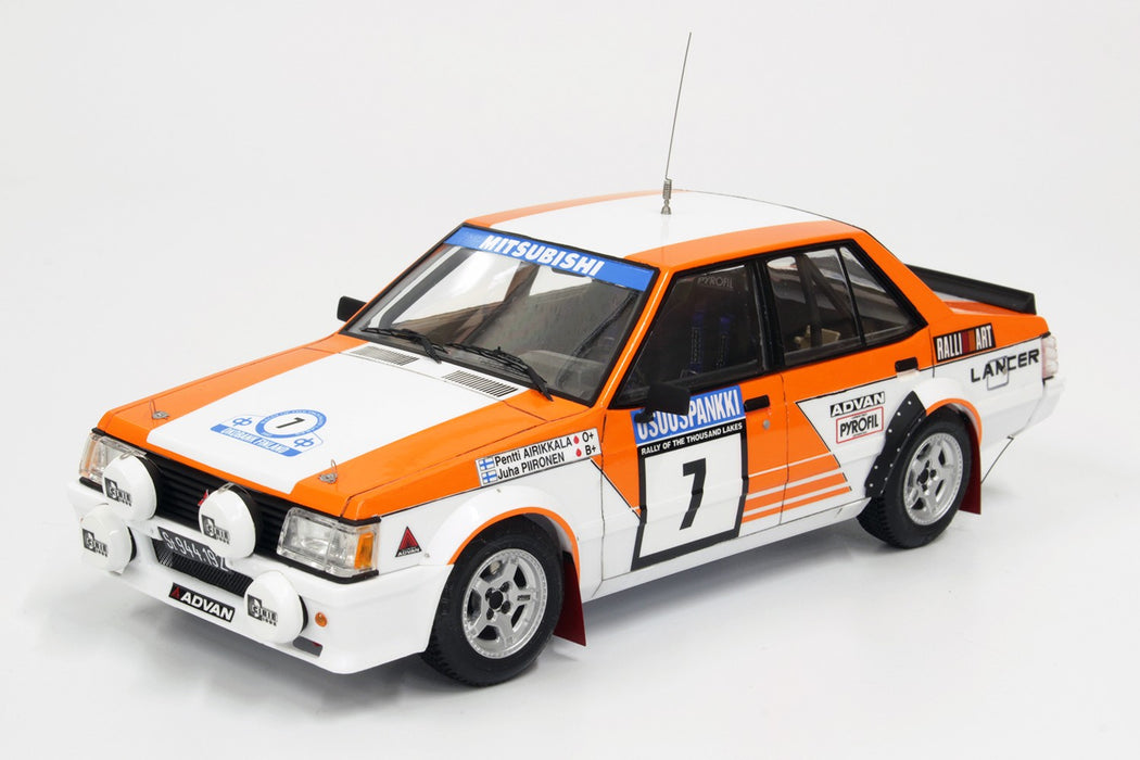 Platz Mitsubishi Lancer Turbo 1982 1000 Lake Rally - 1/24 Scale Model Kit