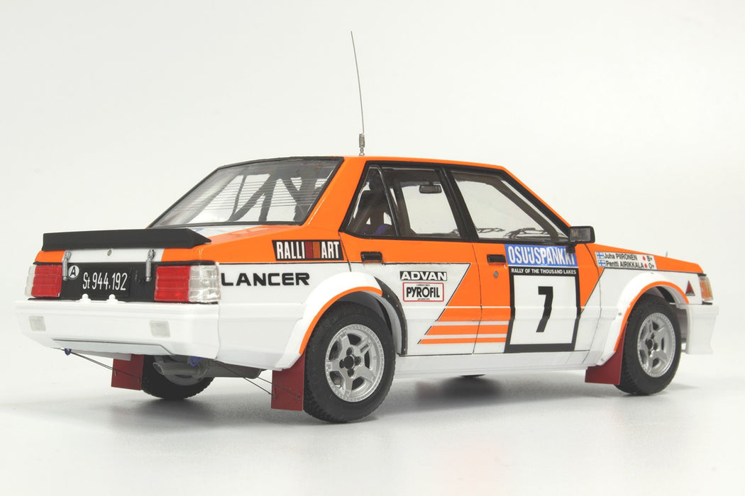 Platz Mitsubishi Lancer Turbo 1982 1000 Lake Rally - 1/24 Scale Model Kit