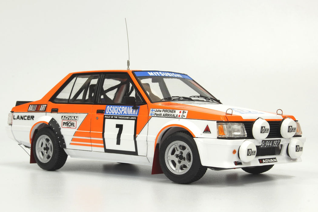 Platz Mitsubishi Lancer Turbo 1982 1000 Lake Rally - 1/24 Scale Model Kit