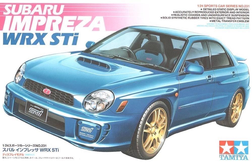 Tamiya Subaru Impreza STi - 1/24 Scale Model Kit