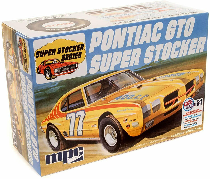 MPC 1970 Pontiac GTO Super Stocker - 1/25 Scale Model Kit