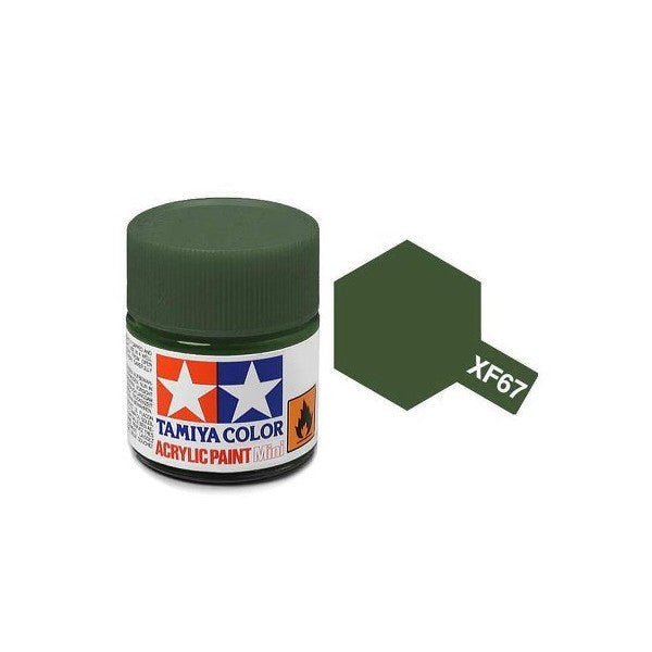 Tamiya Acrylic Mini XF-67 NATO Green - 10ml Jar