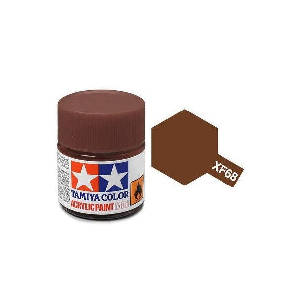 Tamiya Acrylic Mini XF-68 NATO Brown - 10ml Jar