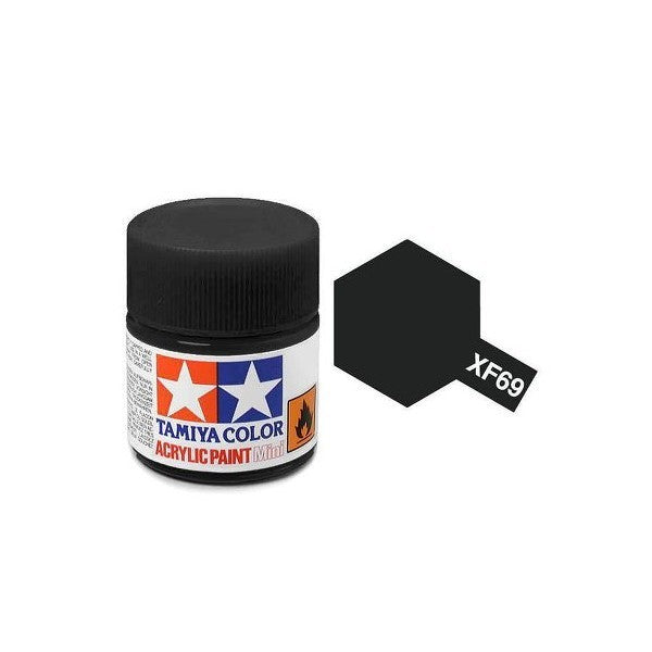 Tamiya Acrylic Mini XF-69 NATO Black - 10ml Jar