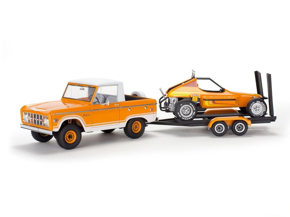 Revell Ford Bronco Half Cab with Dune Buggy and Trailer - 1/25 Scale Model Kit