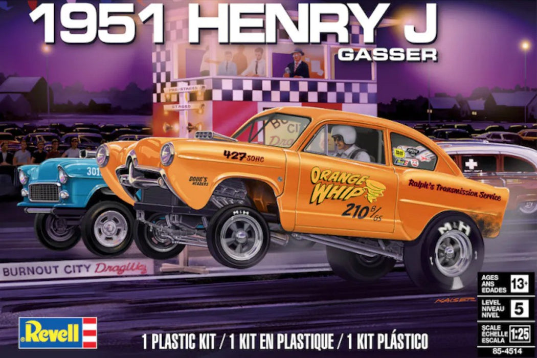 Revell 1951 Henry J Gasser - 1/25 Scale Model Kit