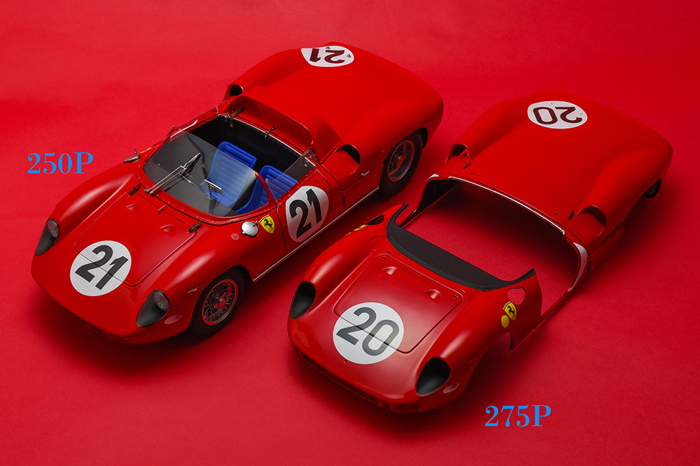 1/12 Scale Model Kit: Ferrari 250P & 275P Full Detail - Le Mans Champions