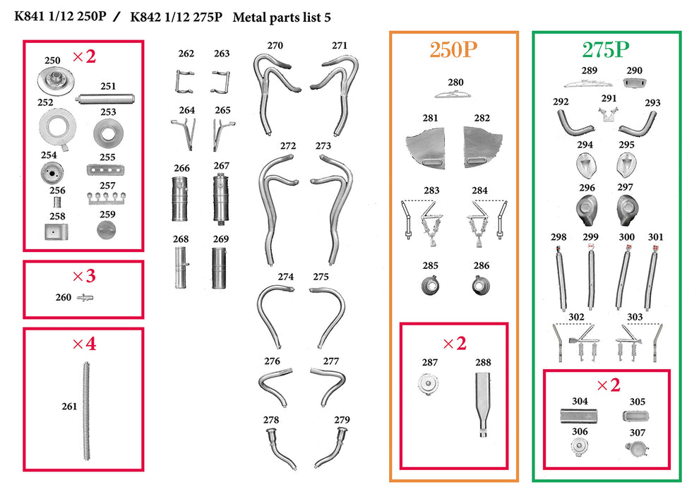 1/12 Scale Model Kit: Ferrari 250P & 275P Full Detail - Le Mans Champions