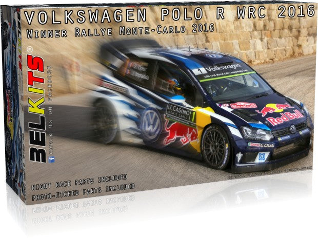 Belkits Volkswagen Polo R WRC 2016 - 1/24 Scale