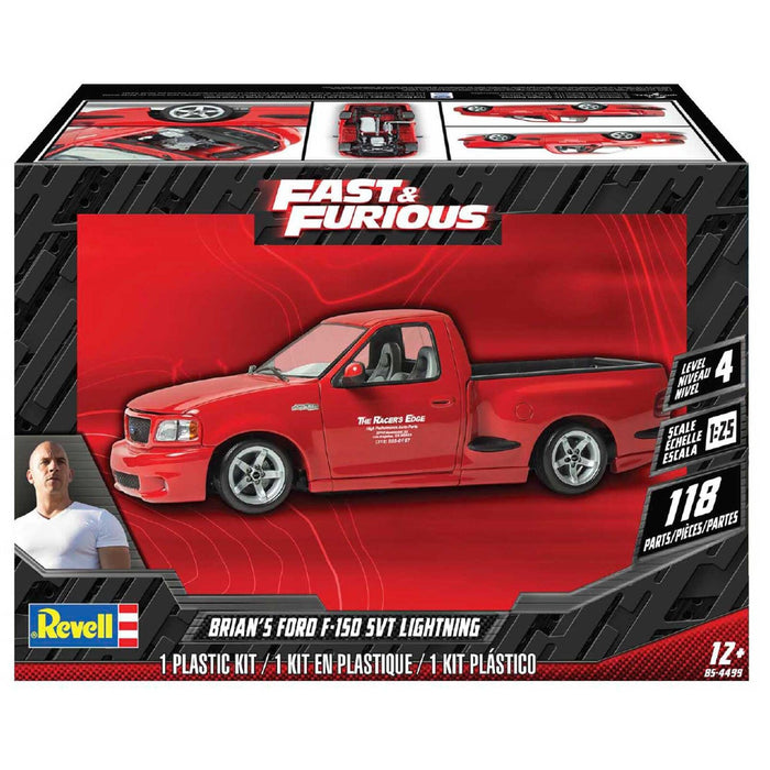 Revell Fast & Furious F-150 SVT Lightning - 1/25 Scale Model Kit