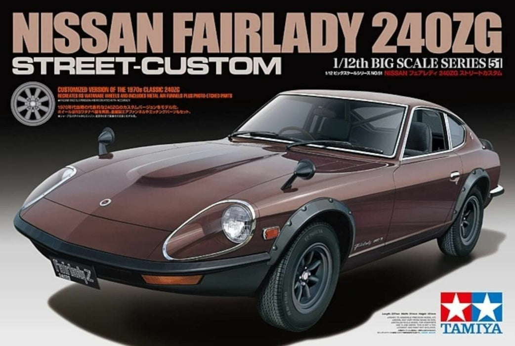 Tamiya Nissan Fairlady 240ZG Street-Custom - 1/12 Scale Model Kit