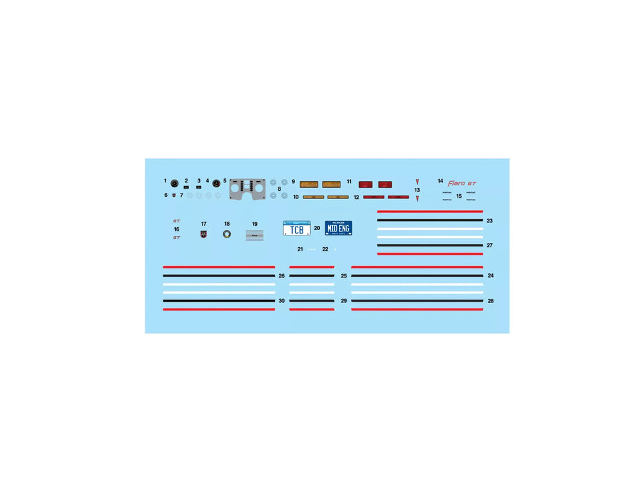 85 Pontiac Fiero GT 1/24