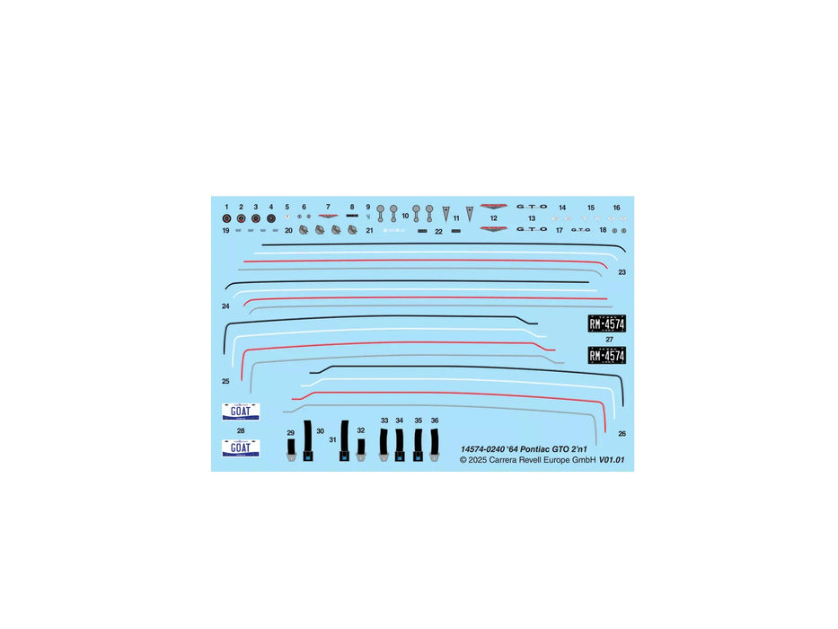 1964 Pontiac GTO 2'N1 1/24