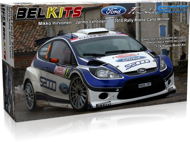 Belkits Ford Fiesta S2000 Winner Monte Carlo 2010 - 1/24 Scale