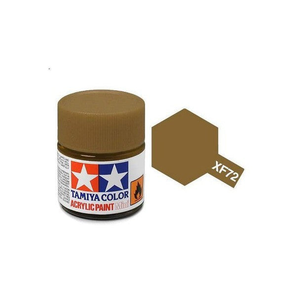 Tamiya Acrylic Mini XF-72 Brown - 10ml Jar