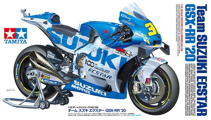 Team Suzuki Ecstar Gsx-Rr '20 1:12 scale model kit