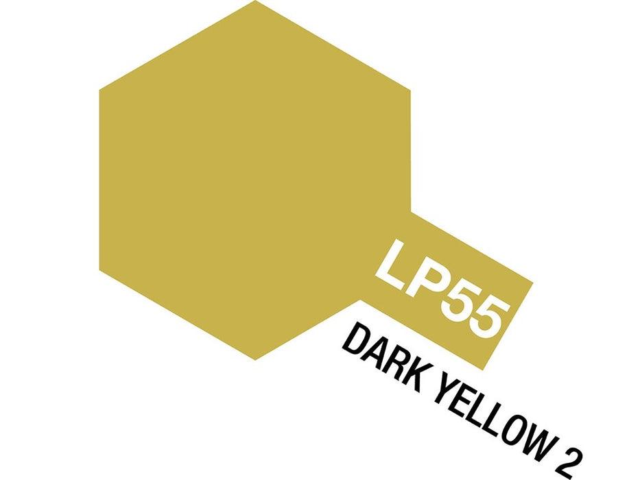 Tamiya Lacquer LP-55 Dark Yellow 2 - 10ml Jar