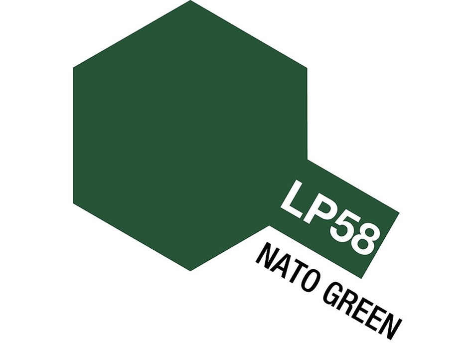 Tamiya Lacquer LP-58 Nato Green - 10ml Jar