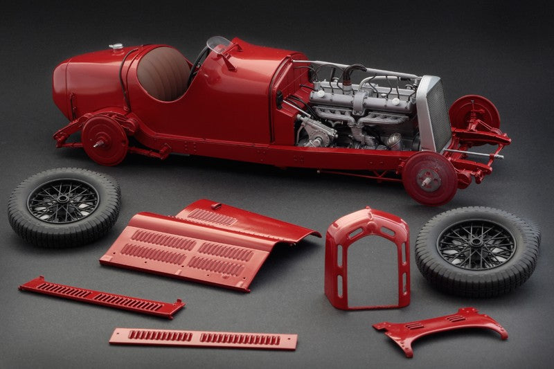 Italeri Alfa Romeo 8C 2300 Monza Tazio Nuvolari - 1/12 Scale Model Kit